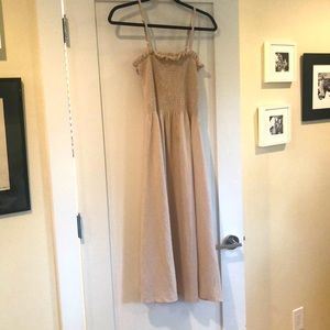 Simple, pale pink flowy dress, sz medium